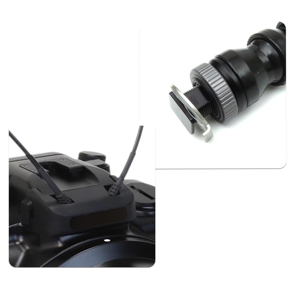 Flexibler Lichtarm mit YS-Halterung und Blitzschuh, SS316 Unterwasserhalterung für Tauchvideobeleuchtung, 4/6/8/10 Gelenke Option