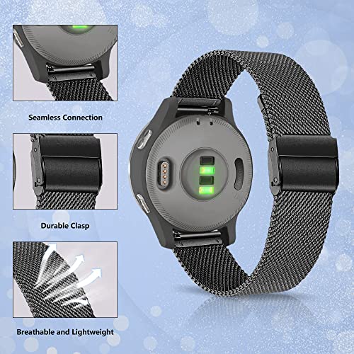 KeeFos 20mm Cinturino Compatibile per Garmin