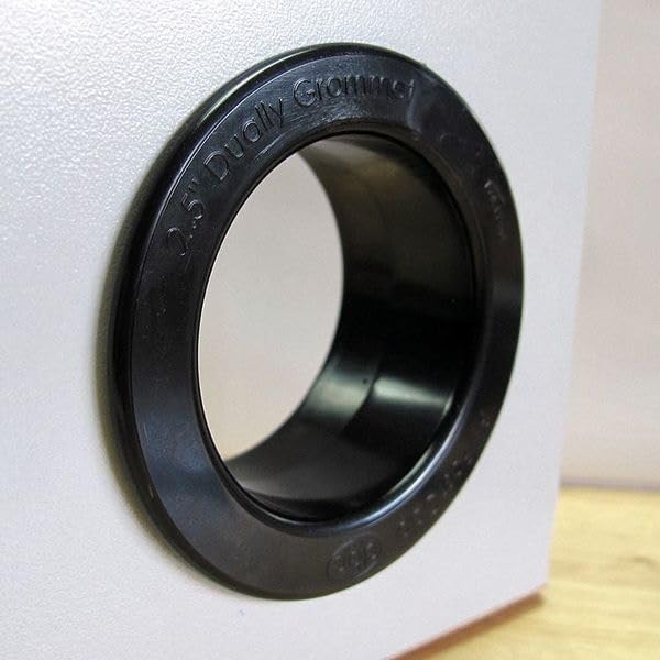 Dual Sided Grommet-Wht, 2.5In