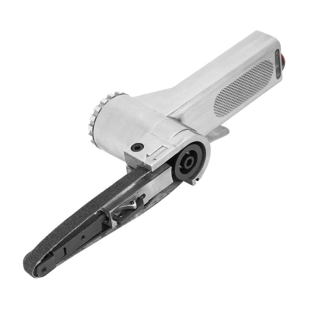 Levigatrice A Nastro Pneumatico, Levigatrice A Nastro Pneumatico 16000rpm, Levigatrice A Nastro Ad Aria 1/4 Per La Rettifica Di Parti Di Saldatura 10 X 330 Mm/20 X 520 Mm(20x520mm