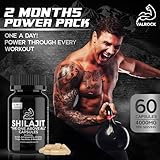 Shilajit 6-in-1 Capsules 4,000mg - 60 Days - Added Ashwagandha, Maca Root, Chaga, Ginseng & Sea Moss - High Strength Muscle Building & Performance Capsules for Men & Women - Image 5