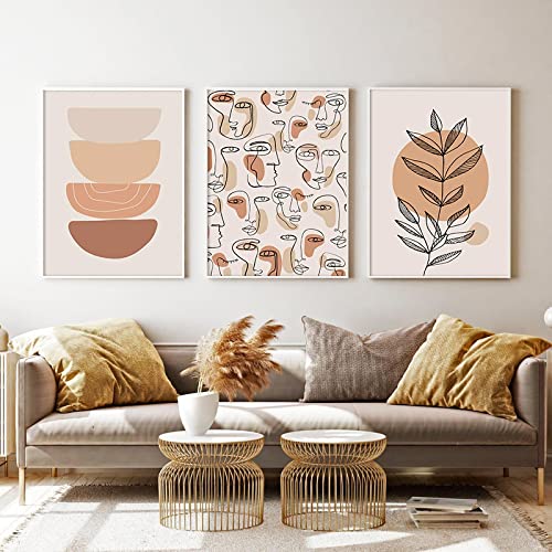 Figure minimaliste affiches et impressions salon moderne tableau abstrait 70x100