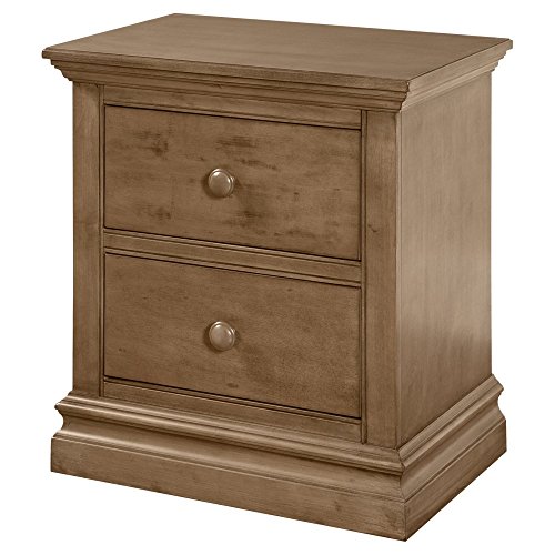 Westwood Design Pine Ridge/Stone Harbor 2 Drawer Nightstand, Cashew