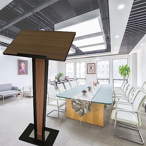 Atril de mesa de altura ajustable con soporte de podio portátil y estable 5