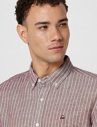 Image of United Colors of Benetton Men's Cotton Slim Fit Shirt