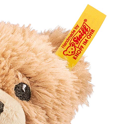 Steiff Kuscheltier Schlaf-gut-Bär Greifling mit Rassel, Süßes Stofftier, Jungen, Mädchen & Babys ab 0 Monaten, Spielzeug 12 cm, Klein, Hellgrau, 239939 – Bild 7