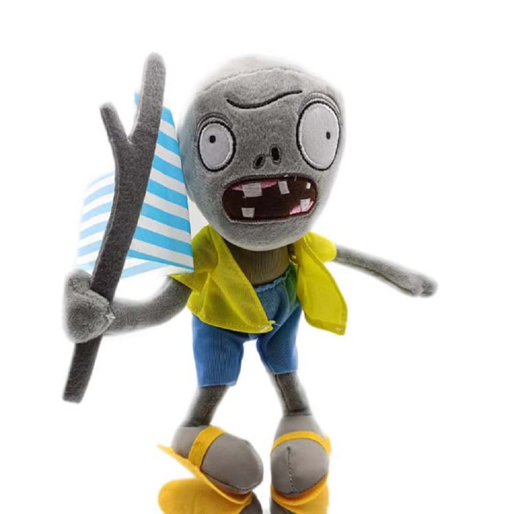 Pethuel Plants Vs Zombies Plush Toys, Game Zombies Against Plants Stuffed Dolls, Soft Toy for Cuddly Toys, Children, Great Gift, 30 cm (Zombies_N)