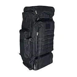 Mochila Lona Reforçada 70 Litros Trilha Caminhada Cargueira