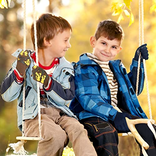 Image of EvridWear Boys Girls Magic Stretch Gripper Gloves 3 Pair Pack Assortment, Kids One Size Winter Warm Gloves Children