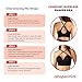 SHAPERMINT Bras for Women - Lingerie Bra, Bralettes for Women with Support, No Underwire Plus Size Bras for Women White