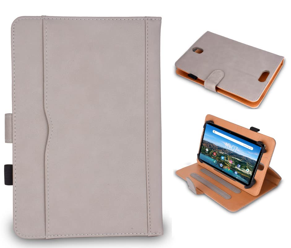 WHITBULL Universal 3 Camera Hole Leather Stand Case Cover for Samsung Galaxy Tab A 8.0 Inch (2018) (SM-T387W/T387V) Grey (B0BRQPH69C) Amazon Price History, Amazon Price Tracker