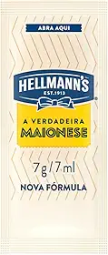 Hellmann's Maionese Sachê 7g Caixa com 168 Unidades