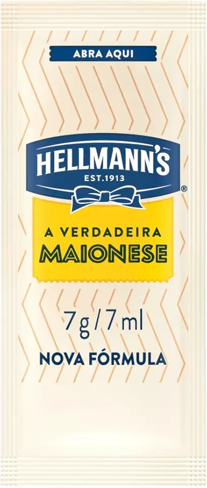 Hellmann'S Maionese Sachê 7G Caixa Com 168 Unidades