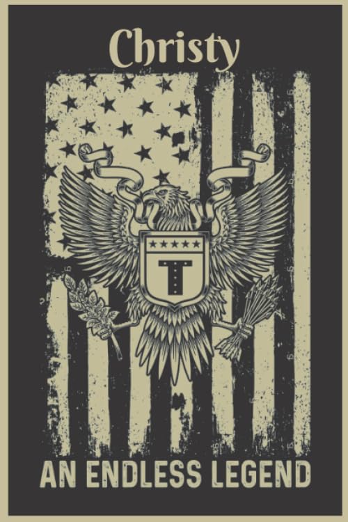 Christy - An endless legend.: Notebook Planner - 6x9 inch Daily Planner Journal, To Do List Notebook, Daily Organizer