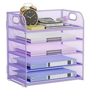 Kinkota 5-stöckige Briefablage Violett