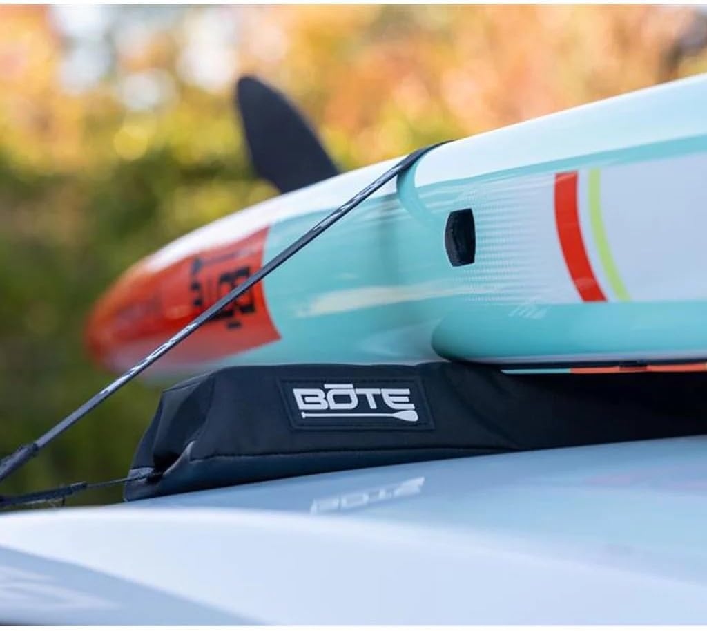 Bote Board Racks with Quick Straps for Stand Up Paddle Board Cooler Tie Down Strap Set Compatible with SUPs Kayaks Docks Kula Products