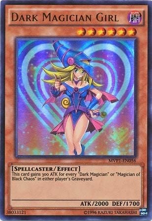 Amazon.com: Dark Magician Girl - MVP1-EN056 - Ultra Raro - Edición ...
