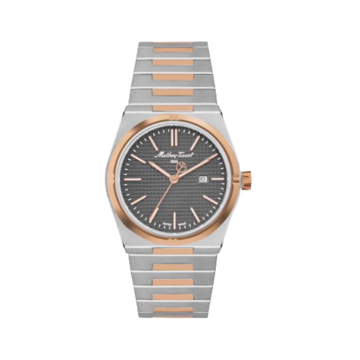 Mathey-Tissot Stainless Steel Black Dial Quartz Analogue Watch for Women - D117Rs, Silver Band (B0CH1FKZ1M) Amazon Price History, Amazon Price Tracker