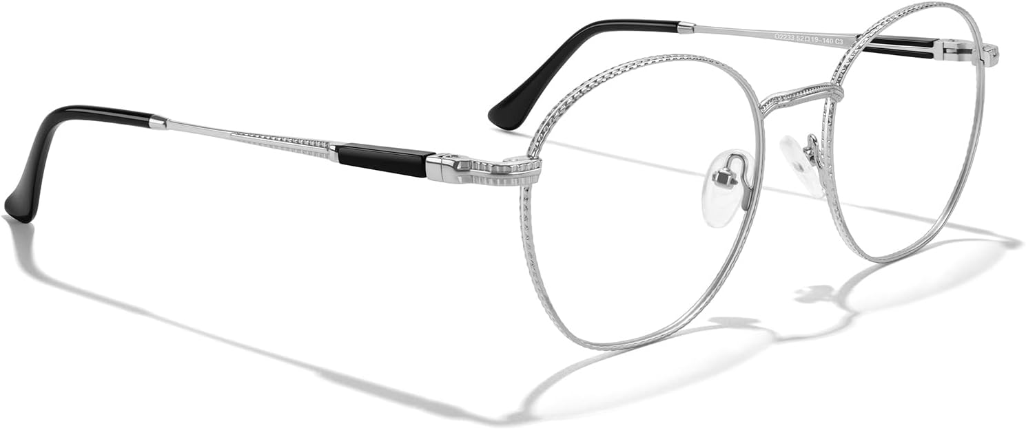 Round Reading Glasses for Unisex Fashionable Design Reader Spring Hinges And Computer Glasses - Image 5