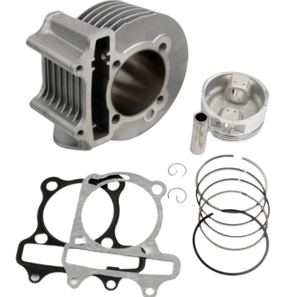 Kit de réfection haut moteur GY6 125 cm³ alésage 52,4 mm de haute précision - 3
