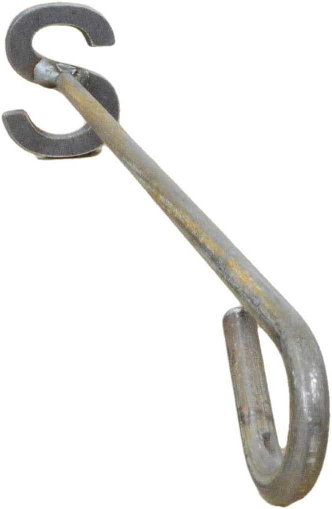 The Leather Guy 2" Branding Iron - Letter S - for Branding Wood, Leather, and Grilling. Easy-to-use Brand Method for a Personalized Touch, 10 Inch Long Handle for Safe Handling