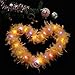 Larryhot Orange Light Up Boa - 2Yards 75g Colorful 20 LED Lights Boas for Party, Wedding, Halloween Costume, Christmas Tree and Home Decoration (Orange)