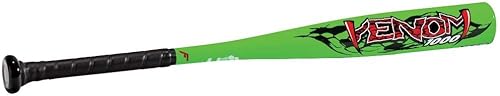 Miniatura 59 de Franklin Sports Bate de teeball para niños, veneno + aluminio Barracuda + compuesto, certificado de béisbol de Estados Unidos para niños + niñas