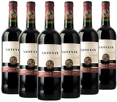 Artevin vino TINTO - Caja 6 botellas x 750 ml (Caja 6 botellas)