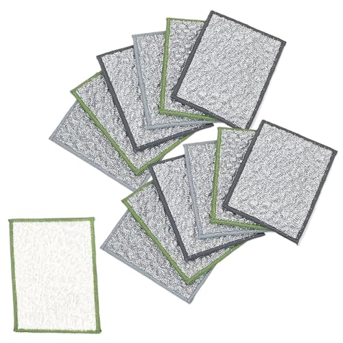 Toallas de Microfibra - Razas de Limpieza de Alta absorción, paños de Cocina Reutilizables , Herramienta de Pulido y Secado Liso, Suministros para el hogar, hogar versátil, Accesorio