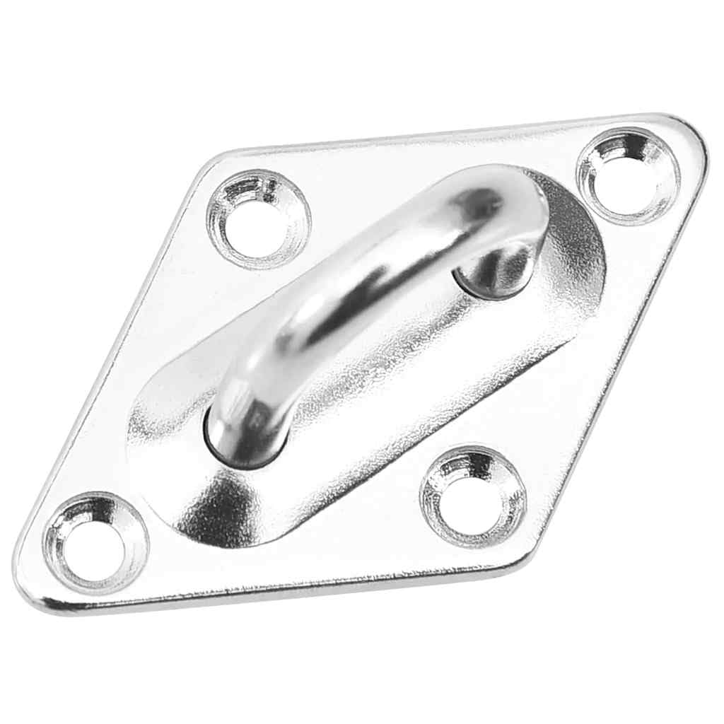 8-tlg. Sonnensegel Zubehör Set Edelstahl mit Wandhalterung, Karabinerhaken und Spanner für Markise, Sonnenschutz, Outdoor Garten und Terrasse Befestigung