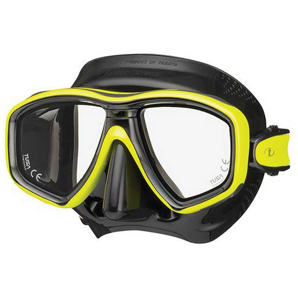Tusa M212 Freedom CEOS Mask Gafas Bucear Black/Yellow