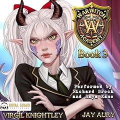 Diseño de la portada del título Warwitch Academy 3