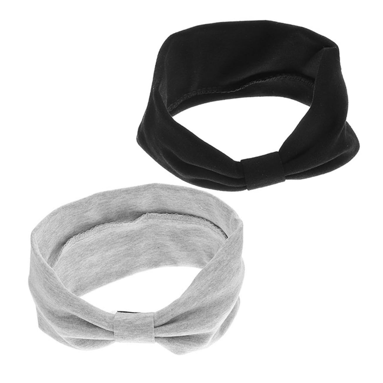 4 Pezzi Di Fascia Larga Annodata Fazzoletti Per Per Le Donne Fascia Elastica Cotone Hijab Per Le Donne ia Per Allenamento ia Per Per Le e Per Il