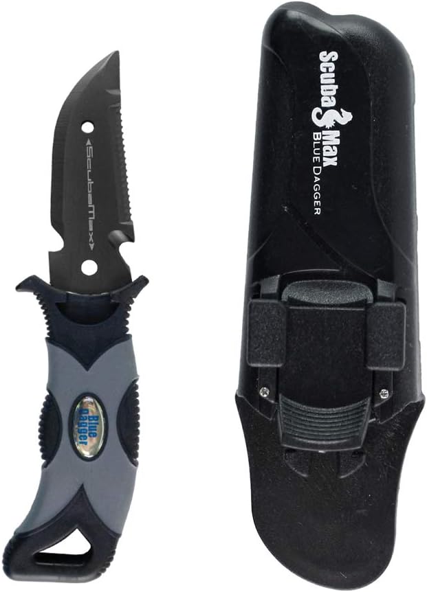 ScubaMax KN117 Scuba Knife Divers Knives And Shears