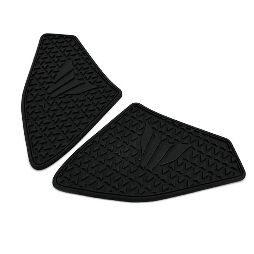 Paraserbatoio per Moto per MT09 FZ09 2013-2023 Moto Antiscivolo Lato Adesivi Serbatoio Carburante Pad Impermeabile Adesivo in Gomma(Black b)