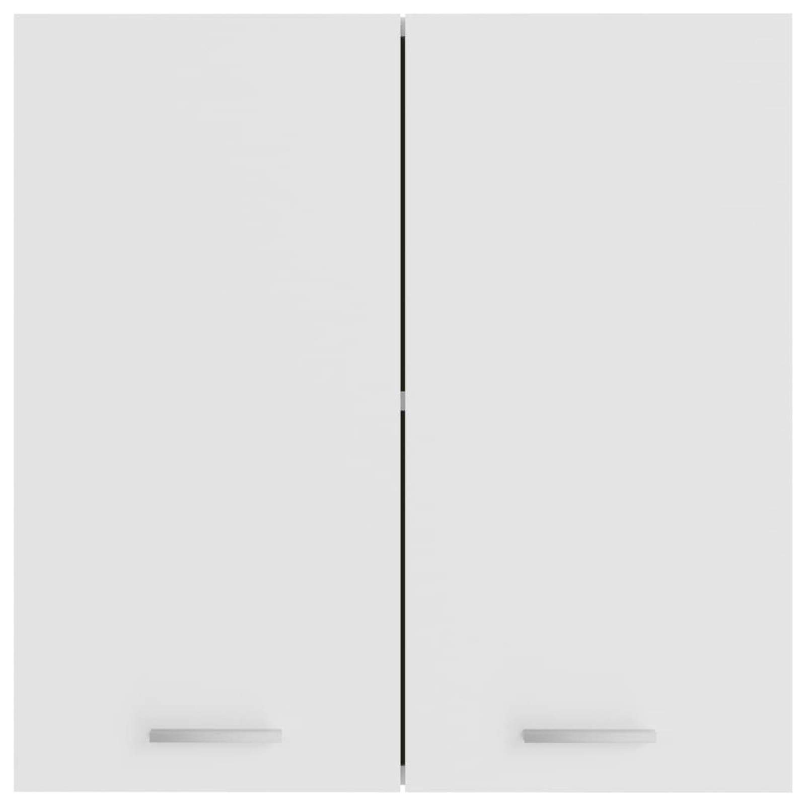 Armario Colgante Cocina contrachapada Blanco 60x31x60 cm vitrinas para Salon mostradores para Tiendas Mueble Cocina Alto armarios pequeño