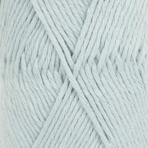 100% Cotton Knitting and Crochet Yarn, 4 or Medium, Aran Weight, Drops Paris, 1.8 oz 82 Yards per Ball (29 Ice Blue) — image 1