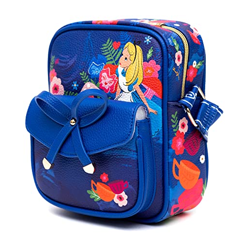 Wondapop Disney Alice in Wonderland Luxe 8" Crossbody Bag4