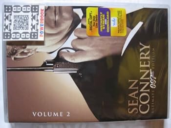 DVD Sean Connery Ultimate 007 Bond Edition Volume: 2 Thunderball +You Only Live Twice + Diamonds Are Forever Book