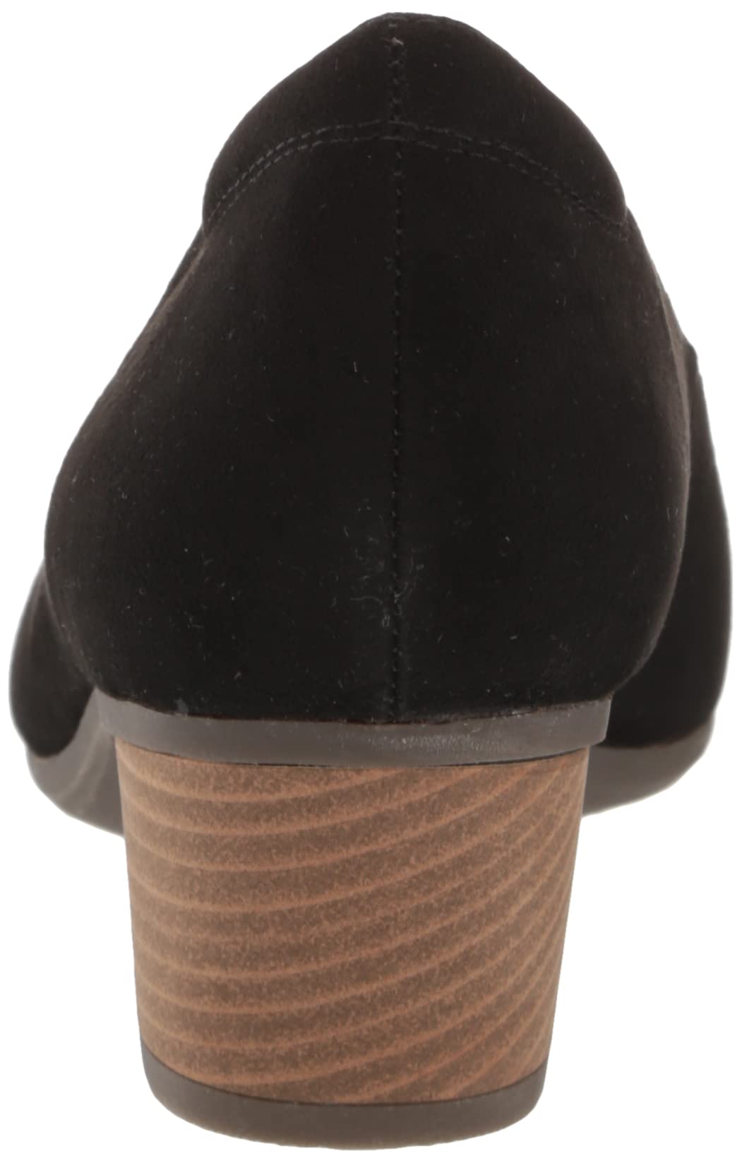 Dr. Scholl's Shoes Women's Be Ready Wedge Pump, Black Microfiber, 9.5