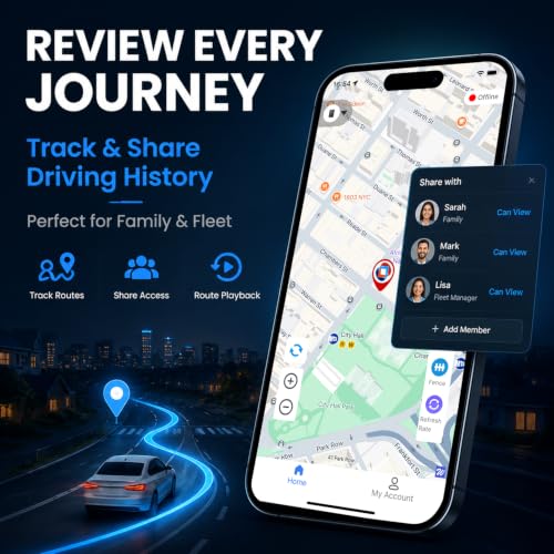 GPS Tracker for Vehicles, Real-Time Car GPS Tracking | Full Global Coverage Location GPS Tracker for Car Kids Pets Dogs Elderly Valuables,No Subscription Required/No Monthly Fee/No SIM Card Required - image 5