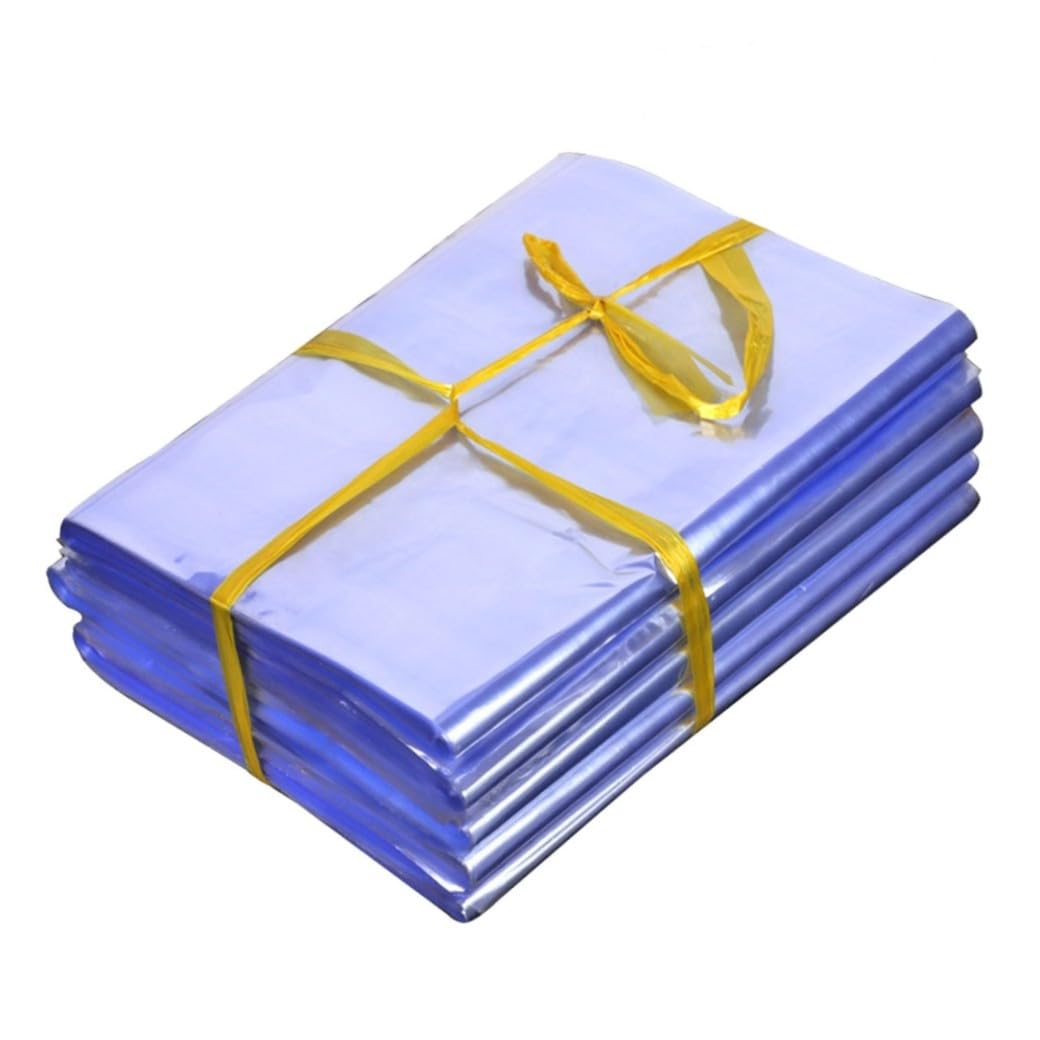 100pcs Heat Shrink Tube Reusable Sealable Shrink Wrap Bags for Industrial Packaging