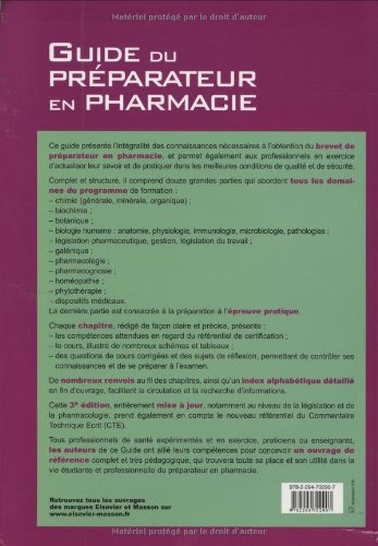 Guide du préparateur en pharmacie