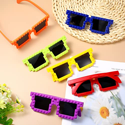 Building Party Favors Building Blocks Glasses Diy Building Bricks Glasses For Building Block Birthday Party Favors, Carnival Party Games Supplies (12 Pcs) #TOP2