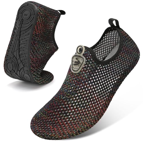 Image of Spesoul Womens Mens Water Shoes Quick Dry Beach Swim Shoes Barefoot Aqua Socks Outdoor Sand Socks for Pool River Diving
