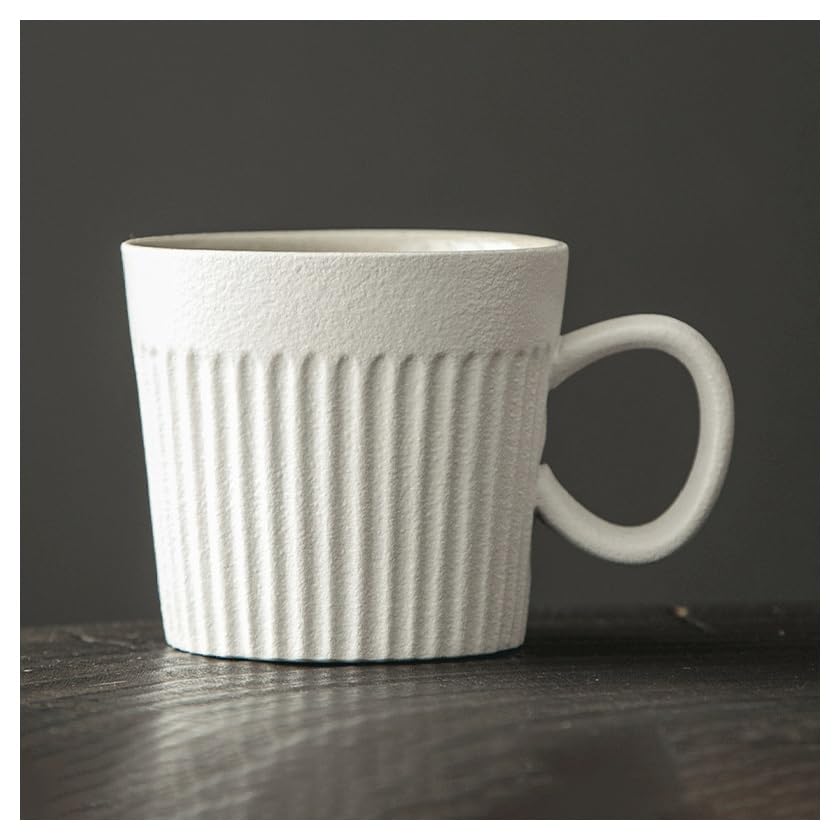 Tasse Café Latte en céramique pour un thé de l'après-midi rétro et élégant