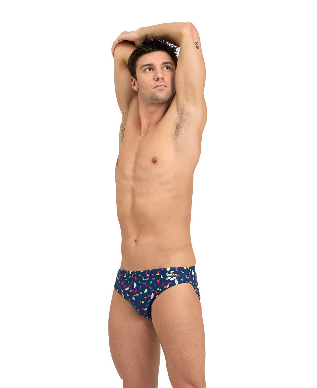 ARENA Men's Swim Briefs Allover Swim Briefs Hombre