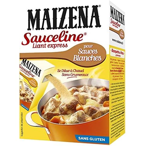 Maizena - Sauceline White 250G - Lot of 4 - Price Per Lot - Fast Delivery Cover