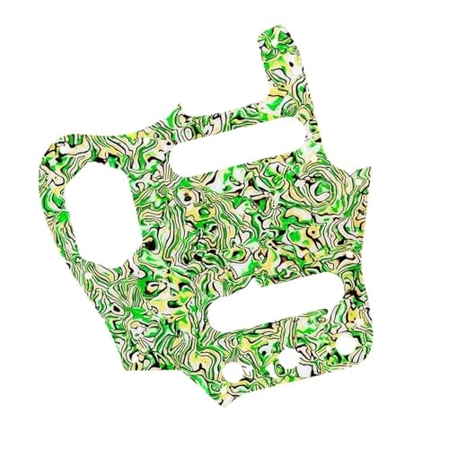 エレキギターのピックガード プロ仕様のギターピックガード楽器アクセサリー(Green)