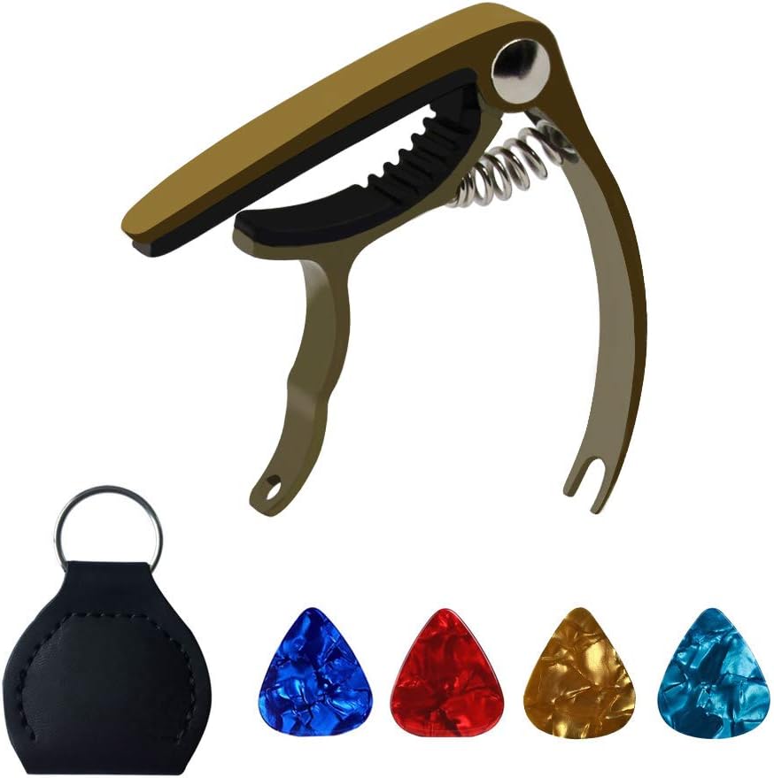 Guitar Capo Ukulele Capo Aluminum Alloy Capo for Acoustic